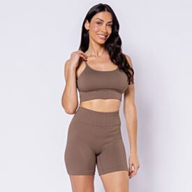 Top Feminino Fitness Sem Costura Scream