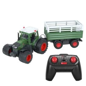 Trator Agrícola com Reboque e Controle Remoto Havan Toys - ST83584