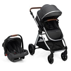 Combo Travel System Romanzo Duo Infanti - Preto Granizo