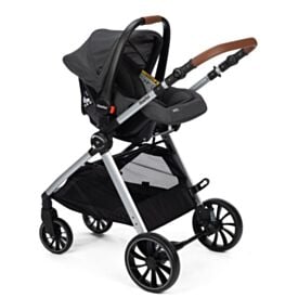 Combo Travel System Romanzo Duo Infanti - Preto Granizo