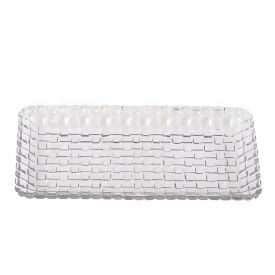 Travessa de Cristal Tress Lyor - Transparente