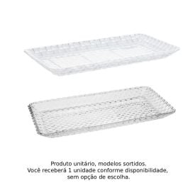 Travessa de Vidro Lyor 25Cm - Sortido