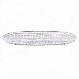 Travessa Oval de Cristal 30Cm Hauskraft - Transparente