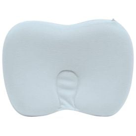 Travesseiro Anatômico Viscoelástico Hipoalérgico Buba 28Cm - Azul Celeste