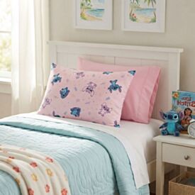 Travesseiro Infantil 100% Poliéster Disney Hedrons - Stitch Love