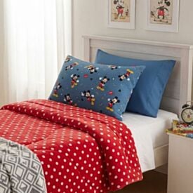 Travesseiro Infantil 100% Poliéster Disney Hedrons - Mickey Dance