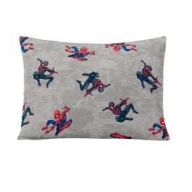 Travesseiro Infantil 100% Poliéster Disney Hedrons - Homem Aranha Rotativo