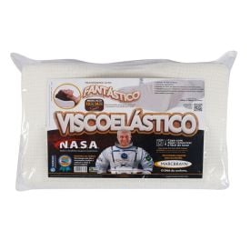 Travesseiro Visco Ergo Cervical 50Cm X 70Cm Marcbrayn - Branco