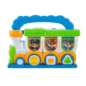 Trem de Brinquedo Happy Train Na Caixa Jp Brink - Sortido