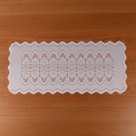 Trilho de Mesa 50Cm X 1,25M Arabesco Havan Casa - Branco