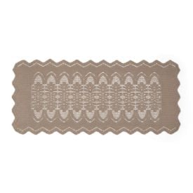 Trilho de Mesa 50Cm X 1,25M Arabesco Havan Casa - Taupe