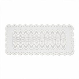 Trilho de Mesa 50Cm X 1,25M Arabesco Havan Casa - Branco