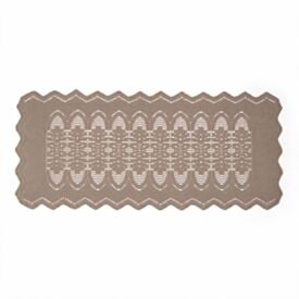 Trilho de Mesa 50Cm X 1,25M Arabesco Havan Casa - Taupe