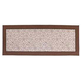 Trilho de Mesa Athenas 45Cm X 1,20M Dohler - Desenho Café