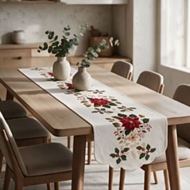 Trilho de Mesa Allegra 40X1,20M Havan Casa - Flor de Natal