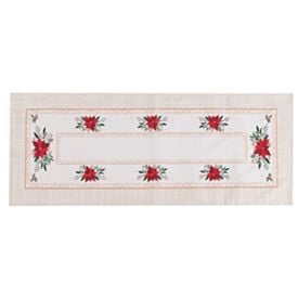 Trilho de Mesa Natal Athenas 35X1,00M Döhler - Flor De Natal