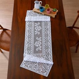 Trilho De Mesa 40X150cm Valência Havan Casa - Branco