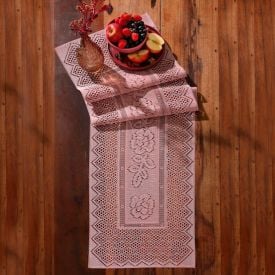 Trilho De Mesa 40X150cm Valência Havan Casa - Rosa Claro