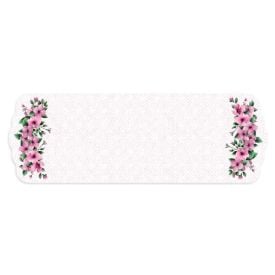 Trilho de Mesa Viena 40X120 cm Havan Casa - Floral Rosa