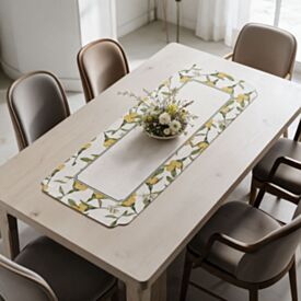 Trilho de Mesa Viena 40X120 cm Havan Casa - Limão Siciliano