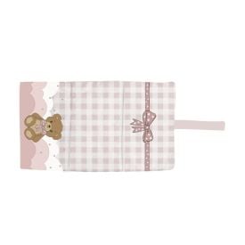 Trocador para Bebê Impermeável Havan Baby - Urso Rosa