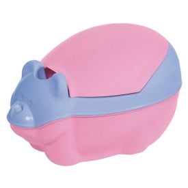 Troninho Infantil Higiênico Com Função Musical Tutti Baby - Rosa Bebe