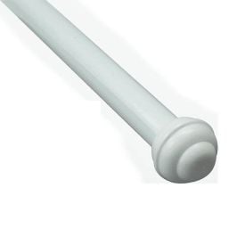 Varão De Cortina 2,50M  Médio Havan Casa Fosco - Branco Fosco 