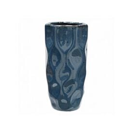 Vaso em Cerâmica Florarte 24Cm - Azul
