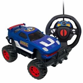 Carrinho de Controle Remoto Rastro Veloz Sonic Candide