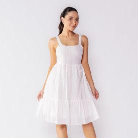 Vestido Feminino Curto Maquinetado Boby Blues