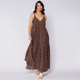 Vestido Feminino Longo Frente Única Boby Blues