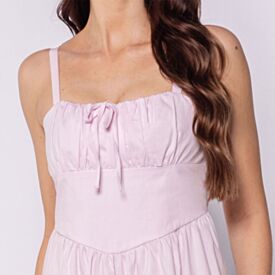 Vestido Midi Feminino Corselet Boby Blues