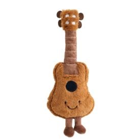 Viol&atilde;o de Pel&uacute;cia Bichinhos Carinho - Marrom