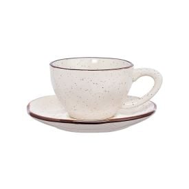 Xícara de Café com Pires Bahamas Hauskraft - 85ml