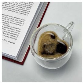Xicara De Café Com Parede Dupla Lyor 80Ml - 2 Peças