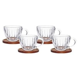 Jogo de Xícaras de Café Montecarlo 80Ml Hauskraft - 8 Peças