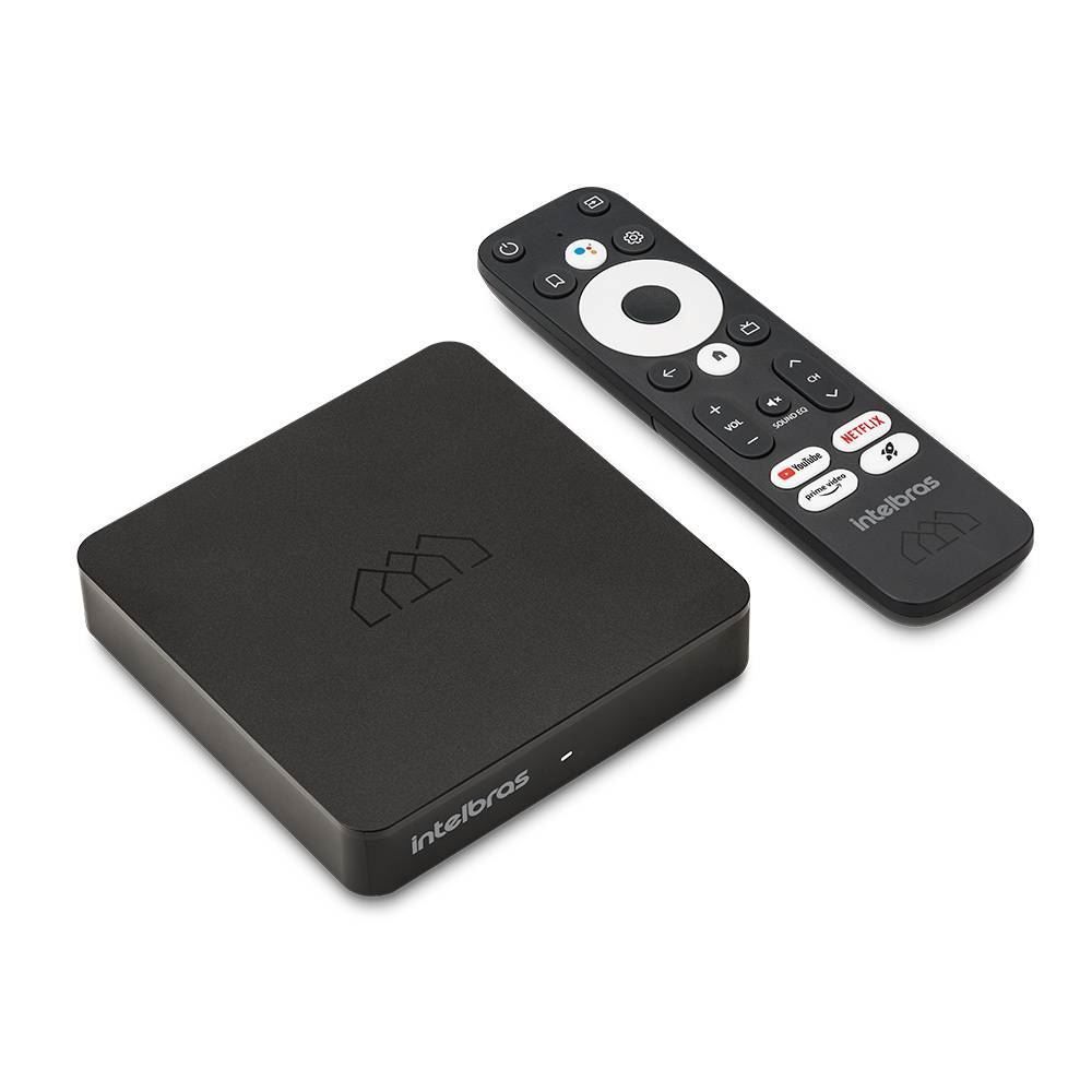 Smart Box Android Tv Izy Play Full Hd Intelbras - Bivolt