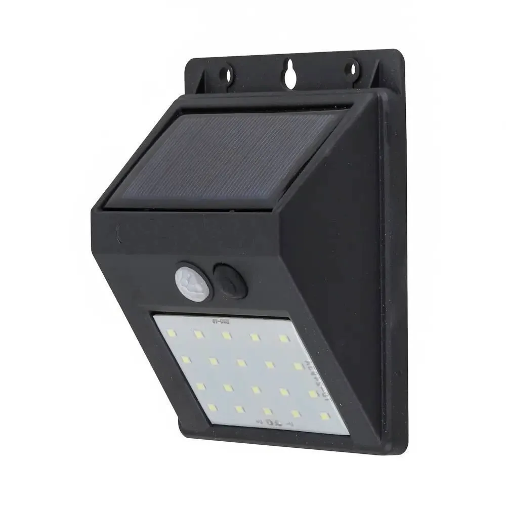 Saruwa2♡ Arandela Solar Zyon 4W Com Sensor Gaya - 6500K