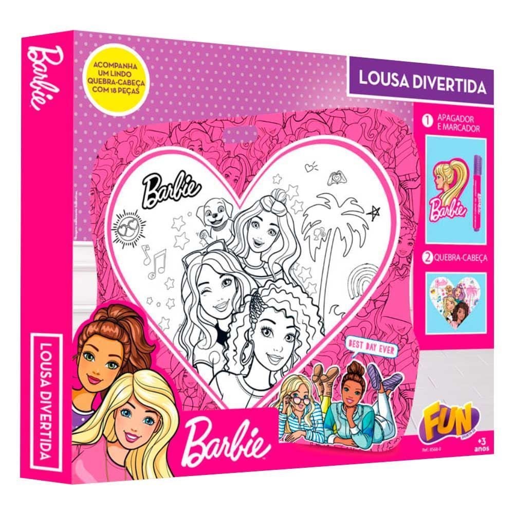 Barbie Lousa Divertida Fun - F0000-8