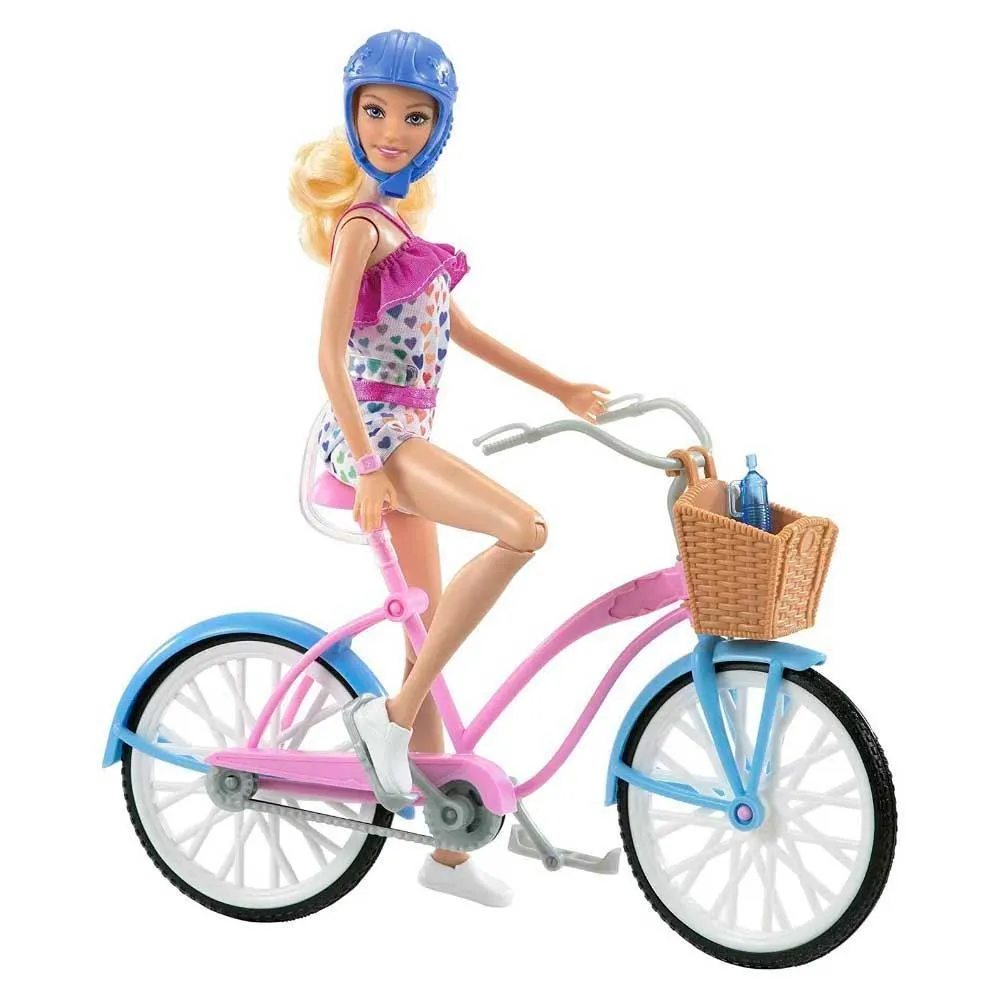 Boneca Barbie Passeio De Bicicleta Mattel HBY28