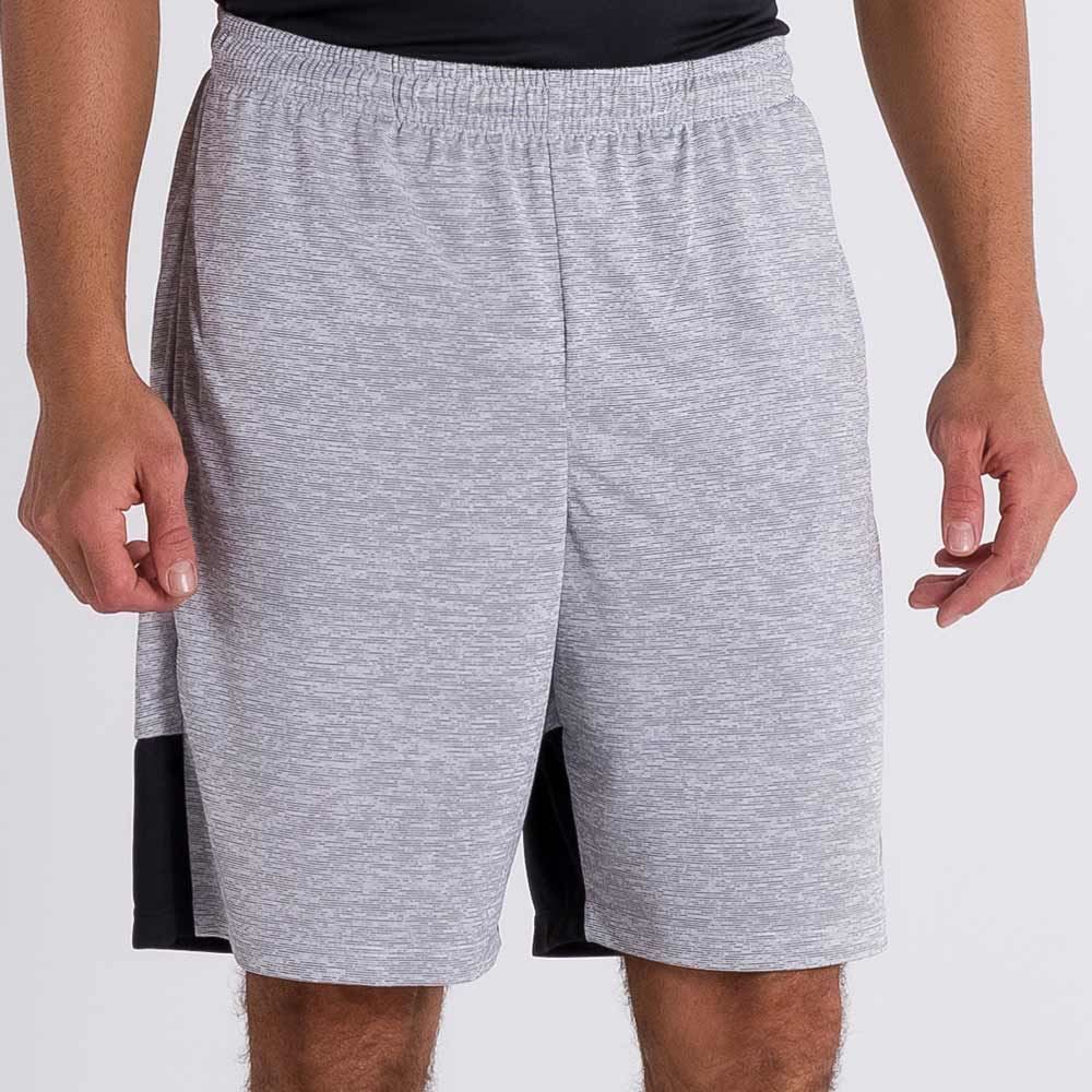 Bermuda Poli ster Riscos Body Lab Mescla Cinza Preto