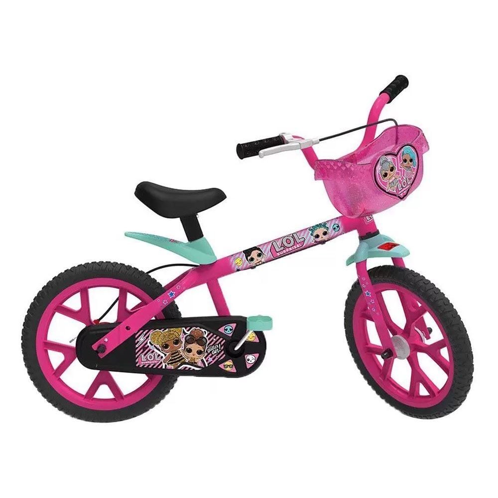 Bicicleta Infantil Bandeirante Lol Aro14 - 3302