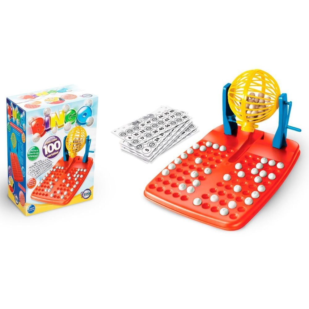 Bingo Jogo De Mesa 48 Cartelas Toia Brinquedos