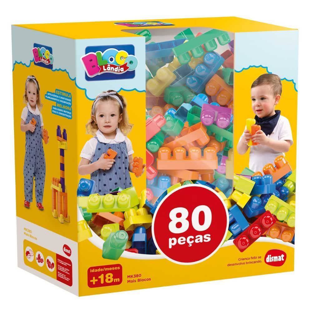 BLOCO DE MONTAR PINOS TOYS COM 300 PEÇAS : : Brinquedos e Jogos