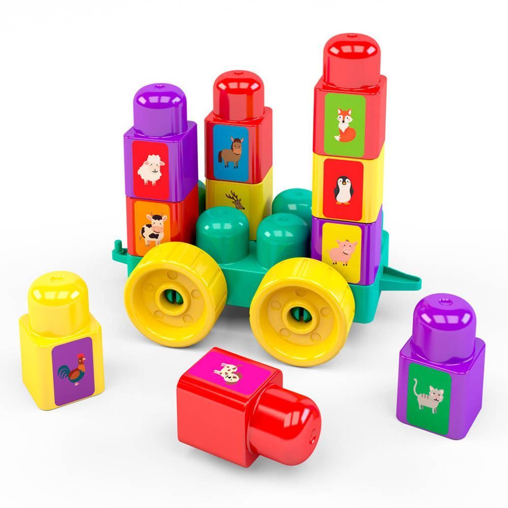 Brinquedos Educativos Blocos Pecinhas De Montar Desmontar - Dismat