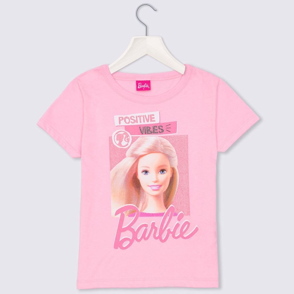 Cartela de Roupa Barbie Fashion Finds Blusa Branca e Calça Roxa