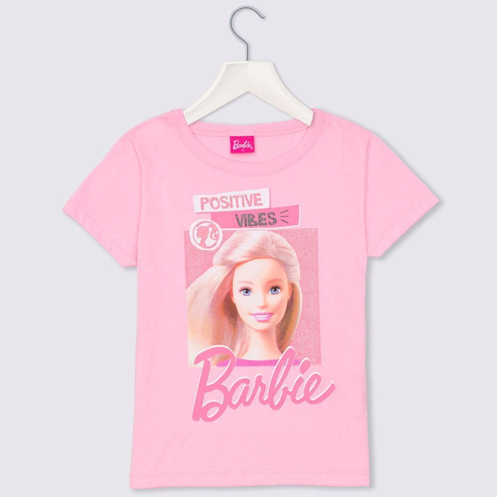 Cartela de Roupa Barbie Fashion Finds Blusa Branca e Calça Roxa