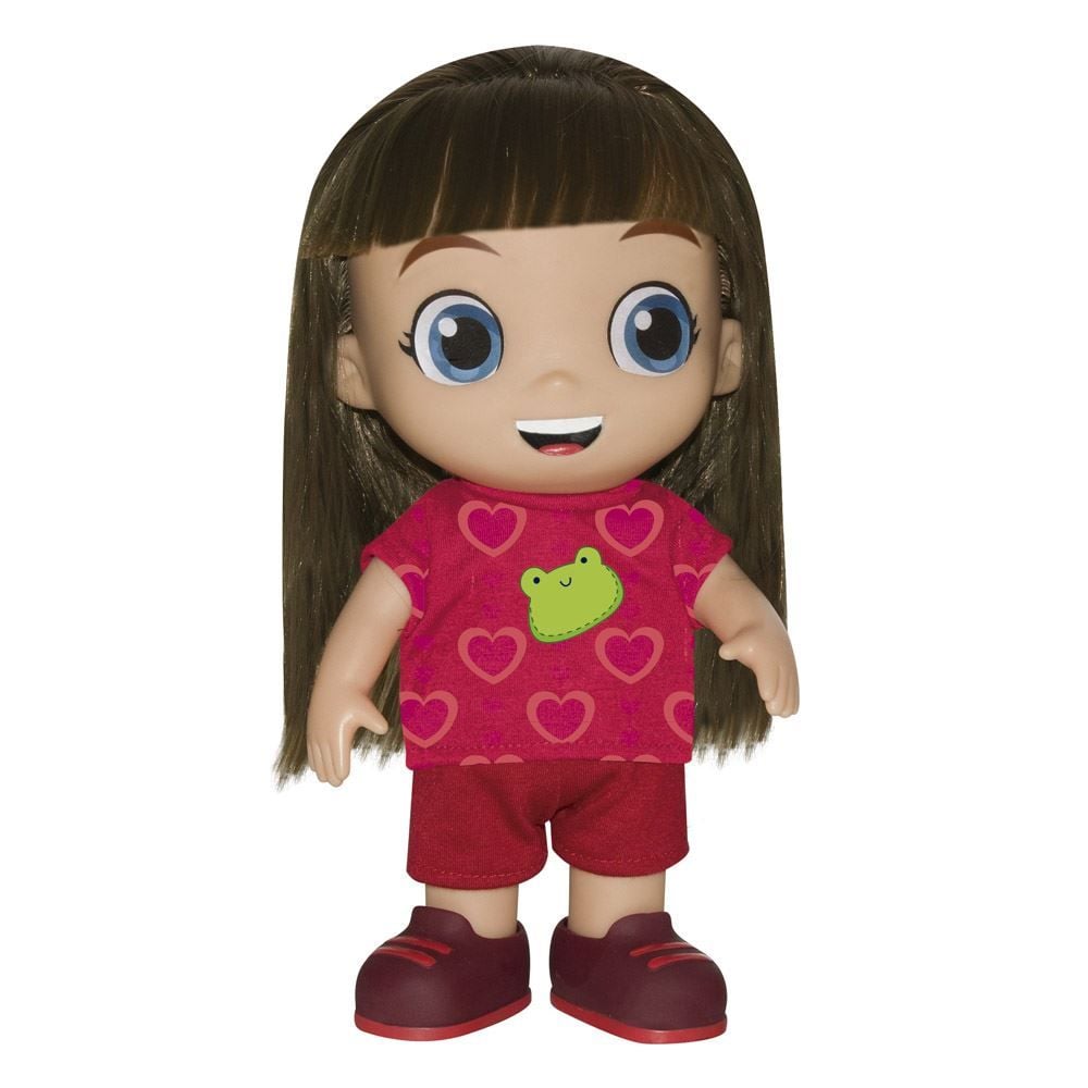 Figura em vinil infantil, boneca Luccas Neto, brinquedos falantes