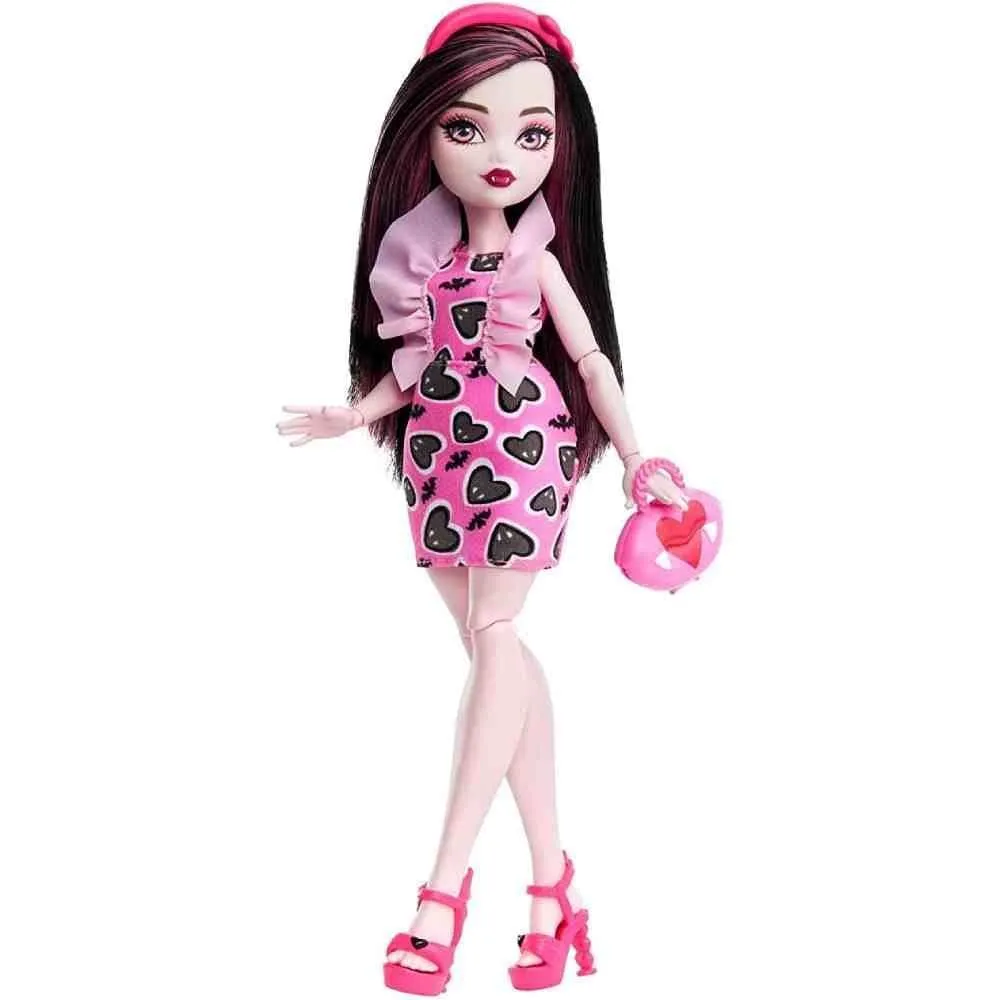Boneca Monster High Draculaura Estilo e Diversão