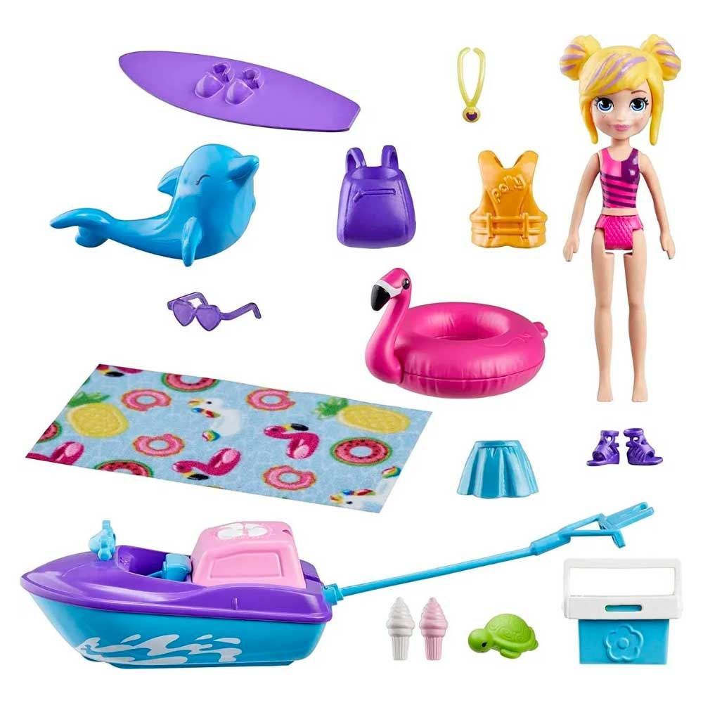 Super Kit de Moda Aquático Polly Pocket Mattel